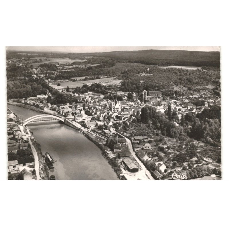 PONT-SAINTE-MAXENCE: vue aérienne 10x15 - très bon état