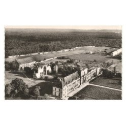 OURSCAMP: abbaye, palais abbatial ruines de l'église et chapelle: vue aérienne 10x15 - très bon état