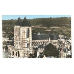 NOYON: vue générale vue aérienne 10x15 - très bon état