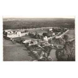 OURSCAMP: vue générale sur l'abbaye vue aérienne 10x15 - très bon état
