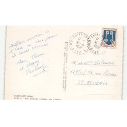 OURSCAMP: vue générale sur l'abbaye vue aérienne 10x15 - très bon état
