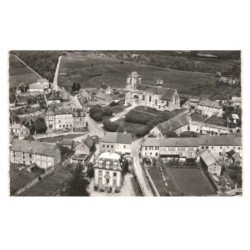 MONTJAVOULT: centre ville vue aérienne 10x15 - très bon état