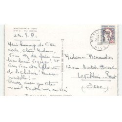 MONTJAVOULT: vue aérienne 10x15 - très bon état