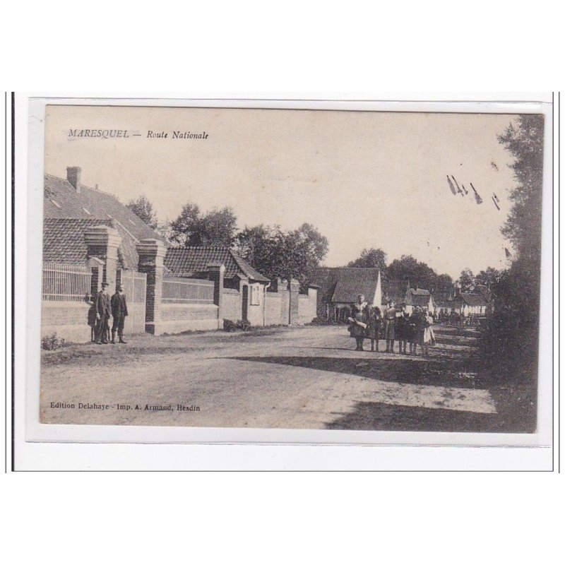 MARESQUEL : route nationale - tres bon etat