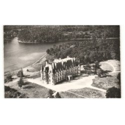 MORTEFONTAINE: château de vallière vue aérienne 10x15 - très bon état
