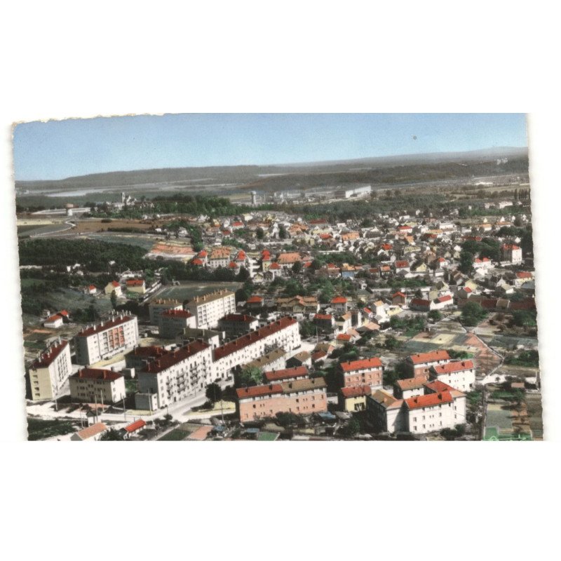 MONTATAIRE: cité jean biondi vue aérienne 10x15 - très bon état