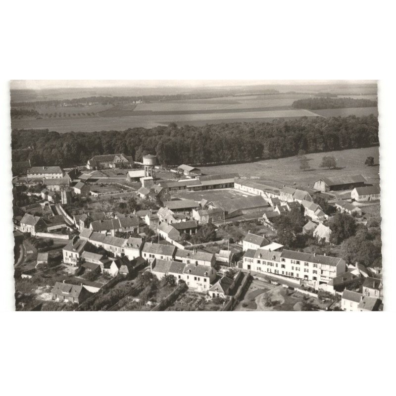 LAVILLETERTRE: vue aérienne 10x15 - très bon état