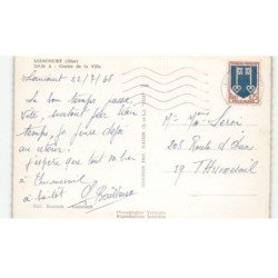 LIANCOURT: centre de la ville vue aérienne 10x15 - état