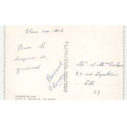 GUISCARD: nationale 32 vue aérienne 10x15 - très bon état