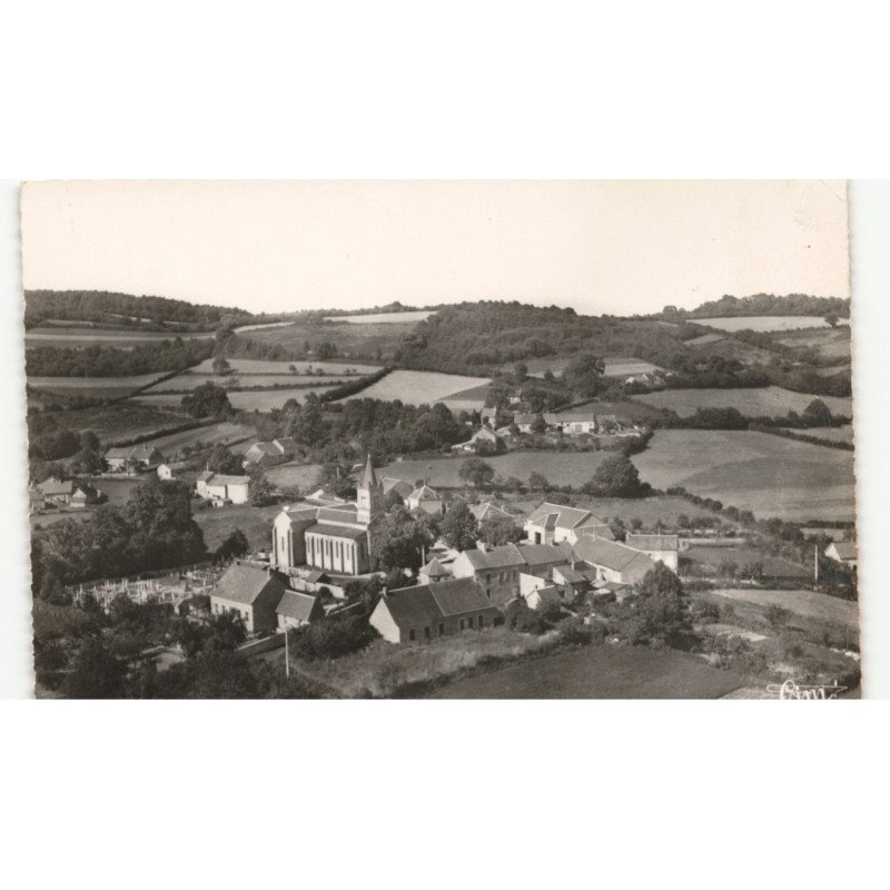 GACOGNE: vue générale vue aérienne 10x15 - très bon état