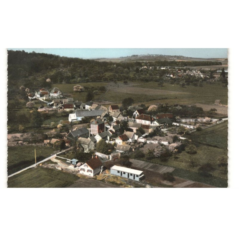 HADANCOURT-le-HAUT-CLOCHER: le mesnil vue aérienne 10x15 - très bon état