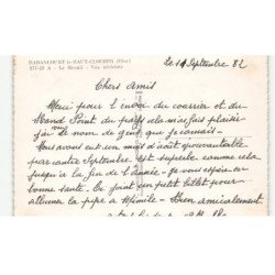 HADANCOURT-le-HAUT-CLOCHER: le mesnil vue aérienne 10x15 - très bon état