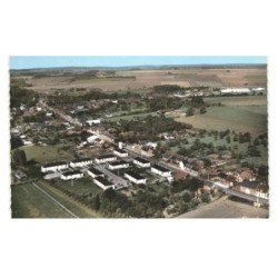 GUISCARD: vue panoramique vue aérienne 10x15 - très bon état