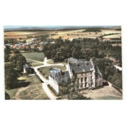 FRESNAUX-MONTCHEVREUIL: le château vue aérienne 10x15 - très bon état
