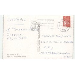 DOMPIERRE: vue générale vue aérienne 10x15 - très bon état