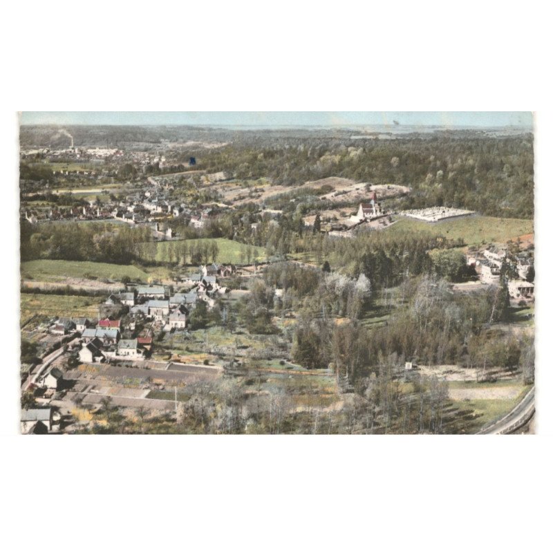 CUISE-la-MOTTE:  vue aérienne 10x15 - état