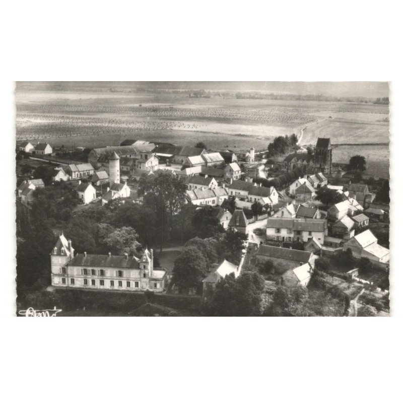 CROUTOY: vue aérienne 10x15 - très bon état