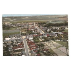 ESQUENNOY: vue générale vue aérienne 10x15 - très bon état