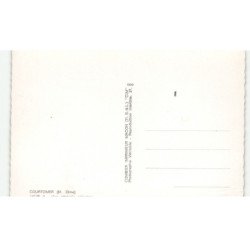 COURTOMER: vue générale vue aérienne 10x15 - état