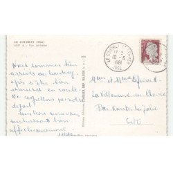 LE COUDRAY: vue aérienne 10x15 - très bon état
