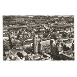 COMPIEGNE: église saint-jacques vue aérienne 10x15 - très bon état