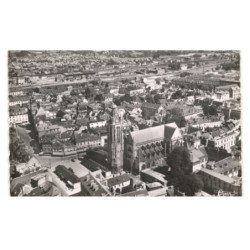 COMPIEGNE: église saint-jacques vue aérienne 10x15 - très bon état