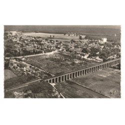 CHANTILLY: vue aérienne 10x15 -  très bon état