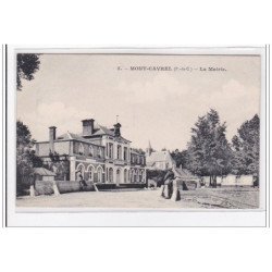 MONT-CAVREL : la mairie - tres bon etat