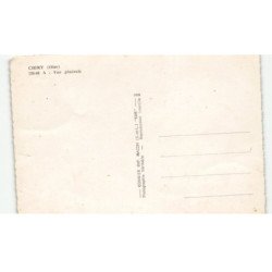 CHIRY: vue générale vue aérienne 10x15 - état