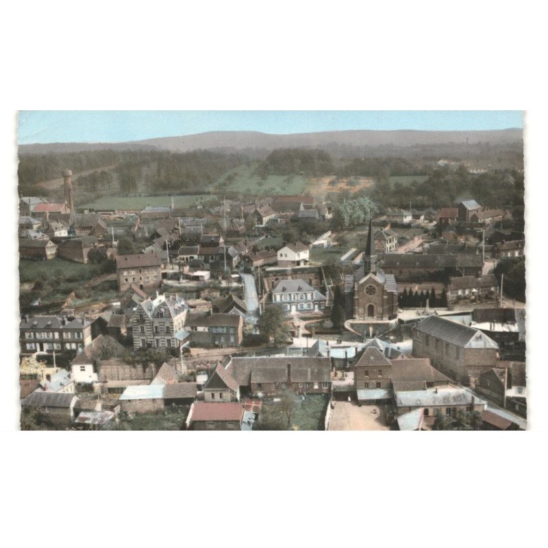 LA CHAPELLE-aux-POTS: vue générale vue aérienne 10x15 -  très bon état