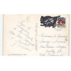 LA CHAPELLE-aux-POTS: vue générale vue aérienne 10x15 -  très bon état