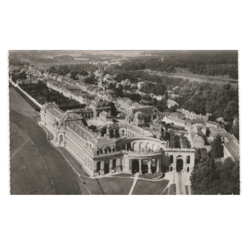 CHANTILLY:  vue aérienne 10x15 -  très bon état