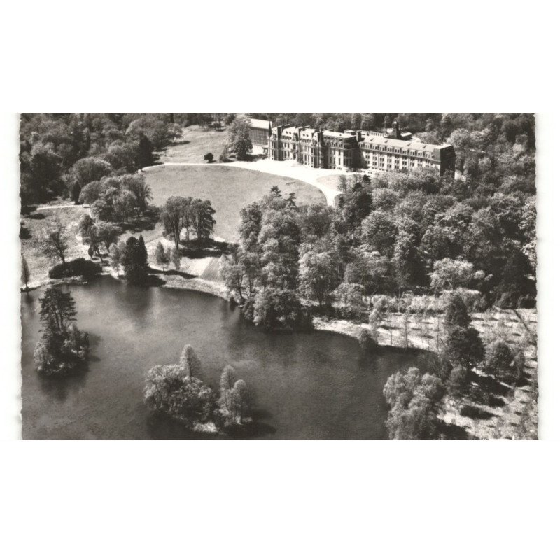 CHANTILLY: séminaire des fontaines vue aérienne 10x15 -  très bon état