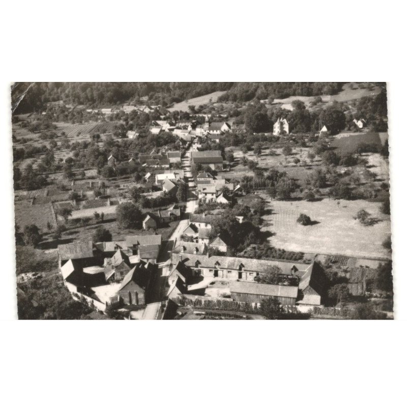 BEHERICOURT: vue générale vue aérienne 10x15 - état