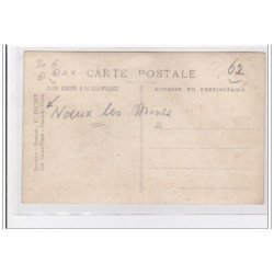 NOEUX-les-MINES : grand-place (personnages) - tres bon etat