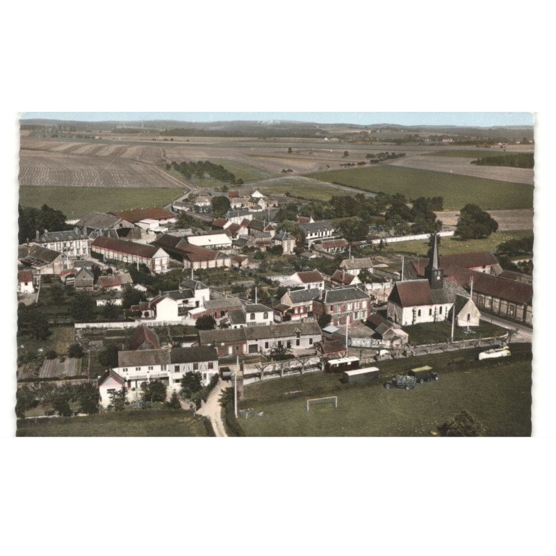 BACHIVILLERS: vue aérienne 10x15 - très bon état