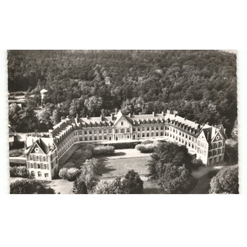 ANGICOURT: sana villemin pavillon A vue aérienne 10x15 - très bon état