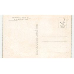 ATTICHY: vue d'ensemble vue aérienne 10x15 - très bon état