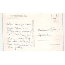 SACY-le-GRAND: l'église saint-germain vue aérienne 10x15 - très bon état