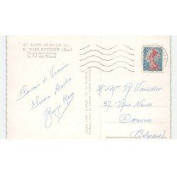 SAINT-LEU-D'ESSERENT: terrain de camping, le pré des moines vue aérienne 10x15 - très bon état