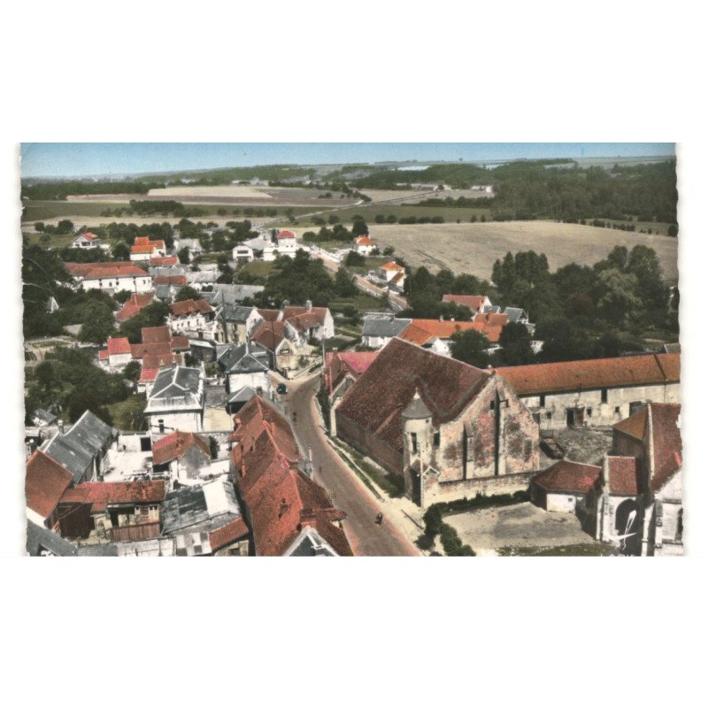 ULLY-SAINT-GEORGES: vue générale vue aérienne 10x15 - très bon état