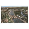 RIBECOURT: l'écluse vue aérienne 10x15 - très bon état