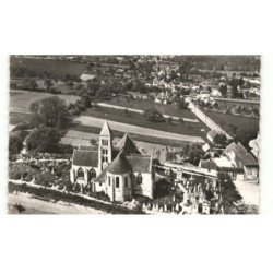 PONTPOINT: vue générale et l'église vue aérienne 10x15 - très bon état