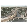 PONT-L'EVEQUE: le port vue aérienne 10x15 - très bon état