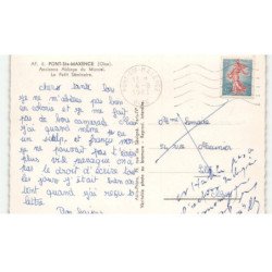 PONT-SAINTE-MAXENCE: ancienne abbaye de moncel, le petit séminaire vue aérienne 10x15 - très bon état