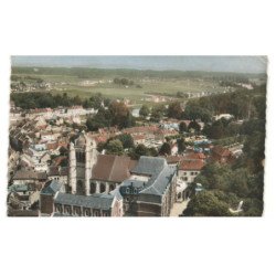 PONT-SAINTE-MAXENCE: la cathédrale vue aérienne 10x15 - très bon état