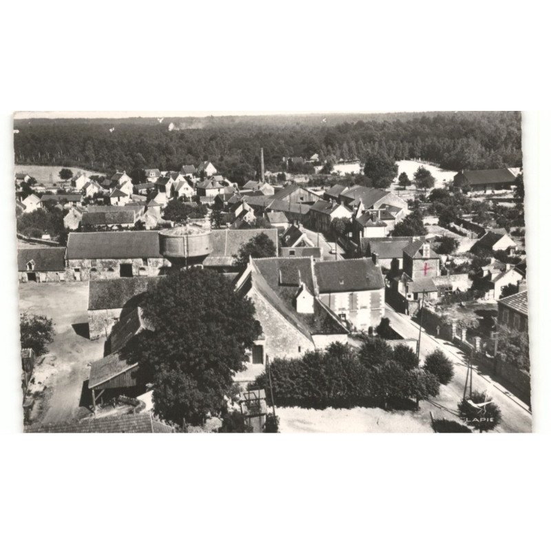 ORMOY-VILLERS: vue d'ensemble vue aérienne 10x15 - très bon état