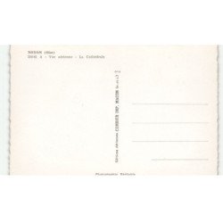 NOYON: la cathédrale vue aérienne 10x15 - très bon état