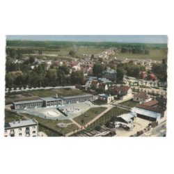 PONT-SAINTE-MAXENCE: l'école marie-curie vue aérienne 10x15 - très bon état