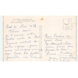 PONT-SAINTE-MAXENCE: l'école marie-curie vue aérienne 10x15 - très bon état